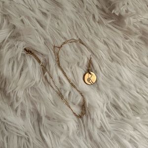 Small shop Mickey bar necklace
